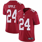 Nike New York Giants #24 Eli Apple Red Alternate NFL Vapor Untouchable Limited Jersey,baseball caps,new era cap wholesale,wholesale hats